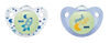 NUK Glow-in-the-Dark Orthodontic Pacifiers, 0-6 Months, 2-Pack - Cute-as-a-Button