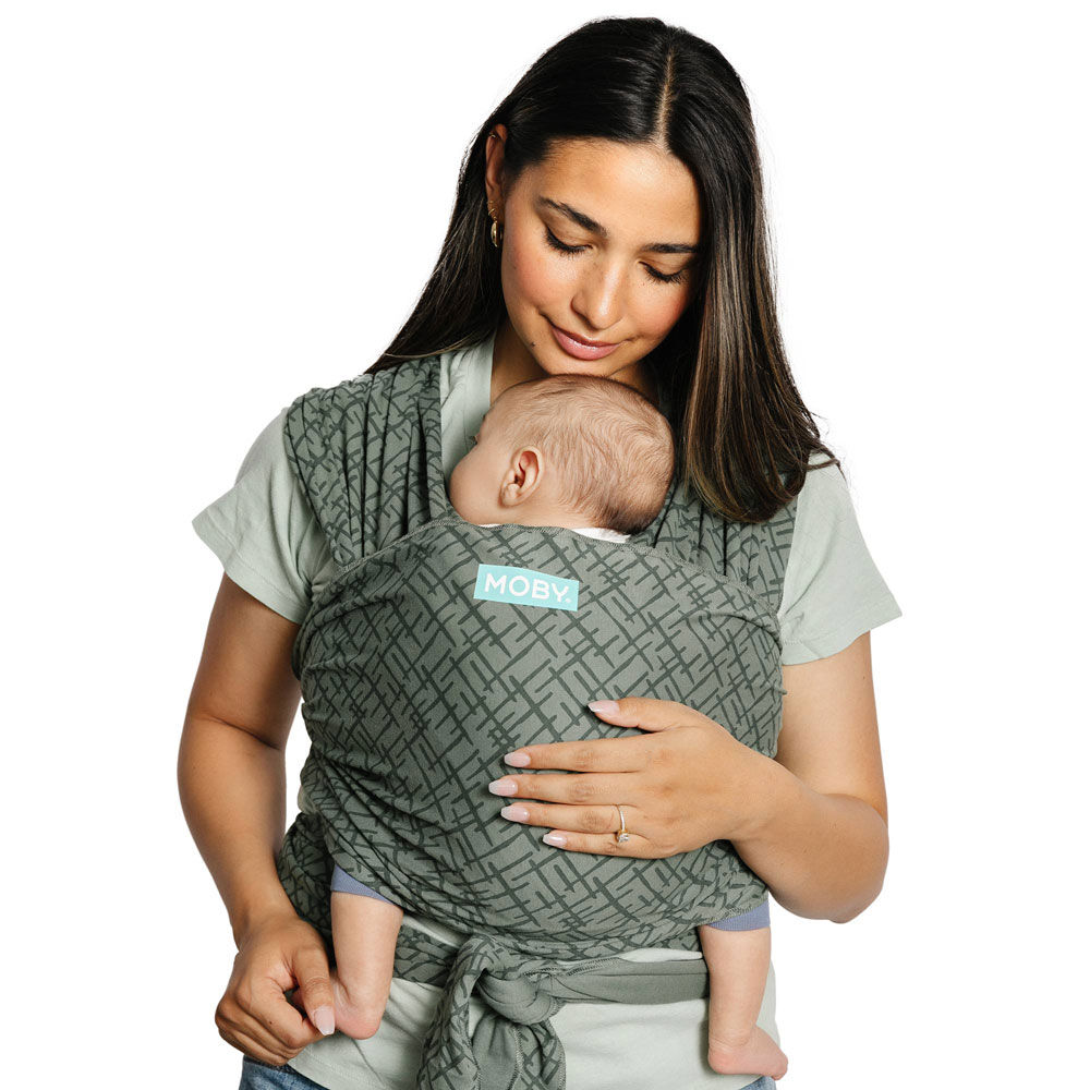 MOBY Porte b b Classic Wrap Olive Etch Babies R Us Canada