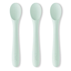 NUK Silicone Baby Spoons, 3PK