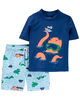 Carter's  Two Piece Octopus Rashguard Swim Set 6M