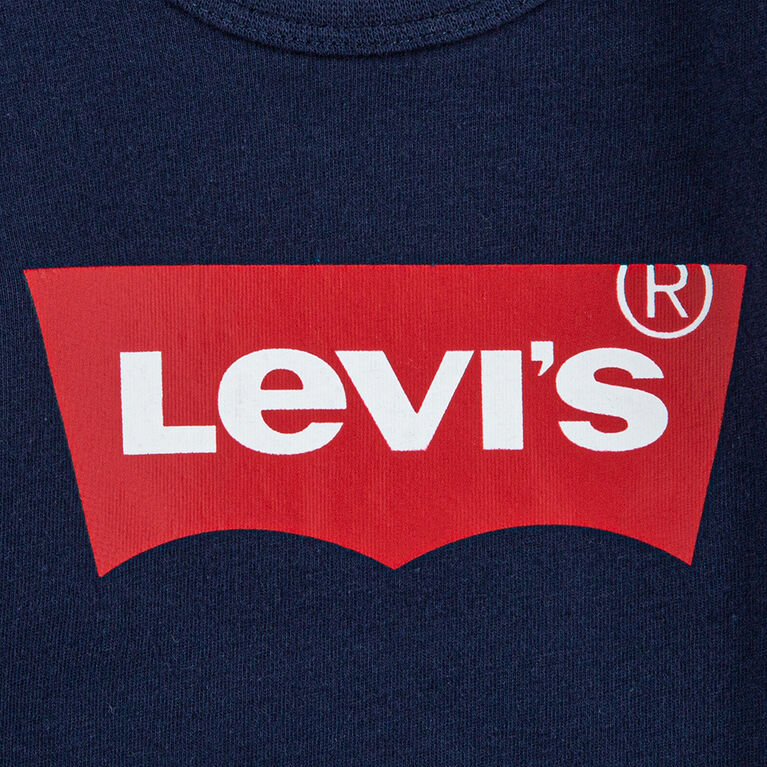 Levis Long Sleeve Batwing Bodysuit - Dress Blues