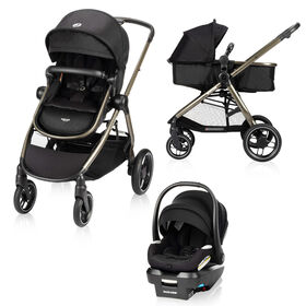Maxi Cosi Zelia Luxe 5-in-1 Modular Travel System  - New Hope Black