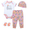 Baby Essentials Little Love - 4-Piece Layette Set - English Edition