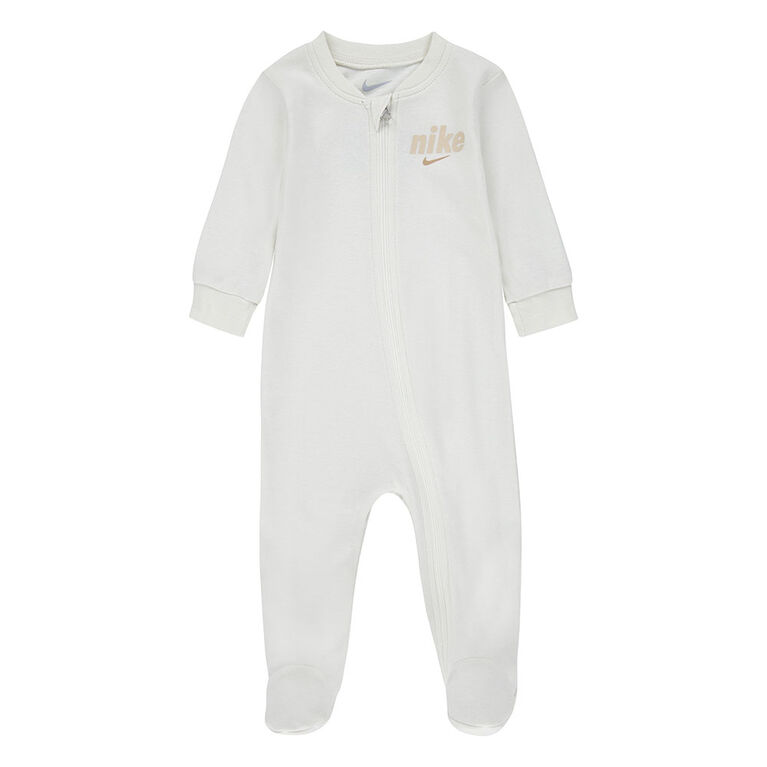 Nike Coverall - White - Size 9 Months
