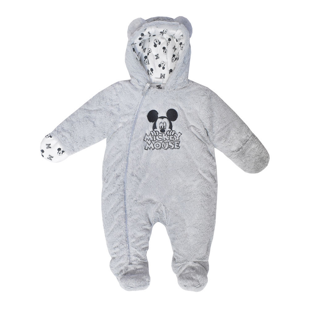 Faux fur pramsuit deals