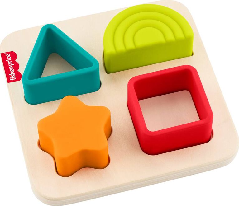 Fisher-Price Wooden Silicone Puzzle