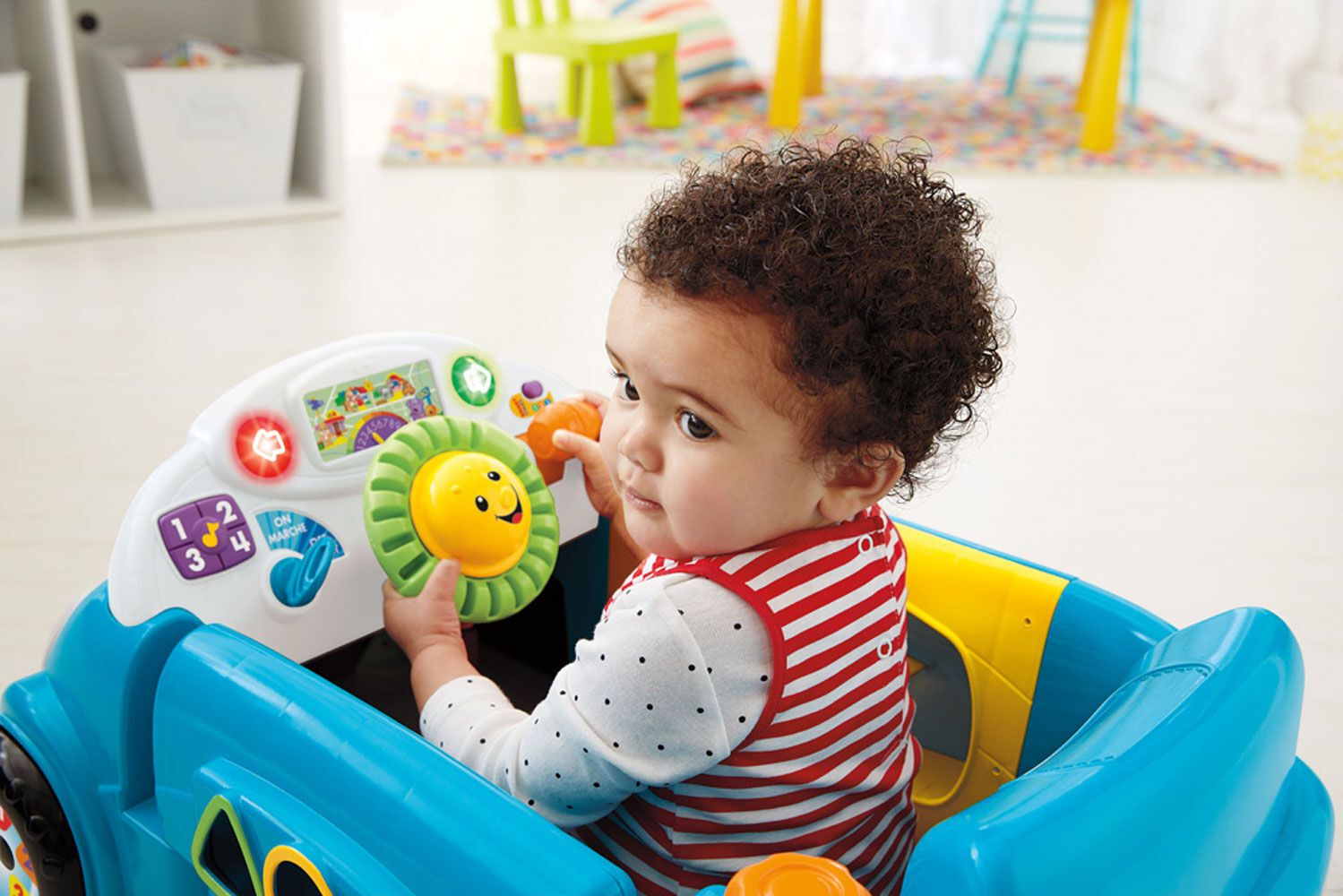 fisher price laugh and learn smart stages crawl around car blue