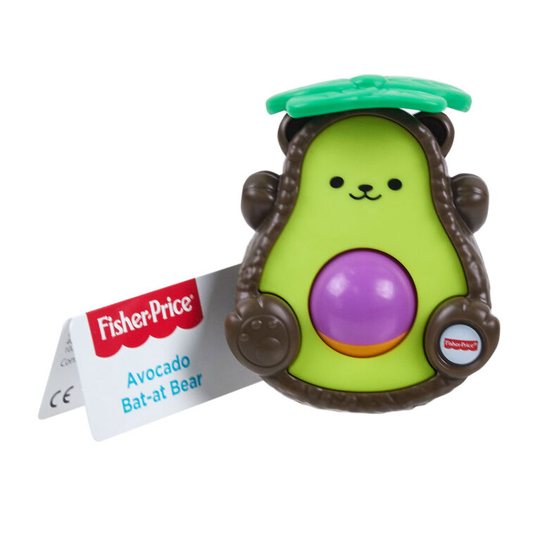 Fisher-Price Avocado Bat-at-Bear - English Edition