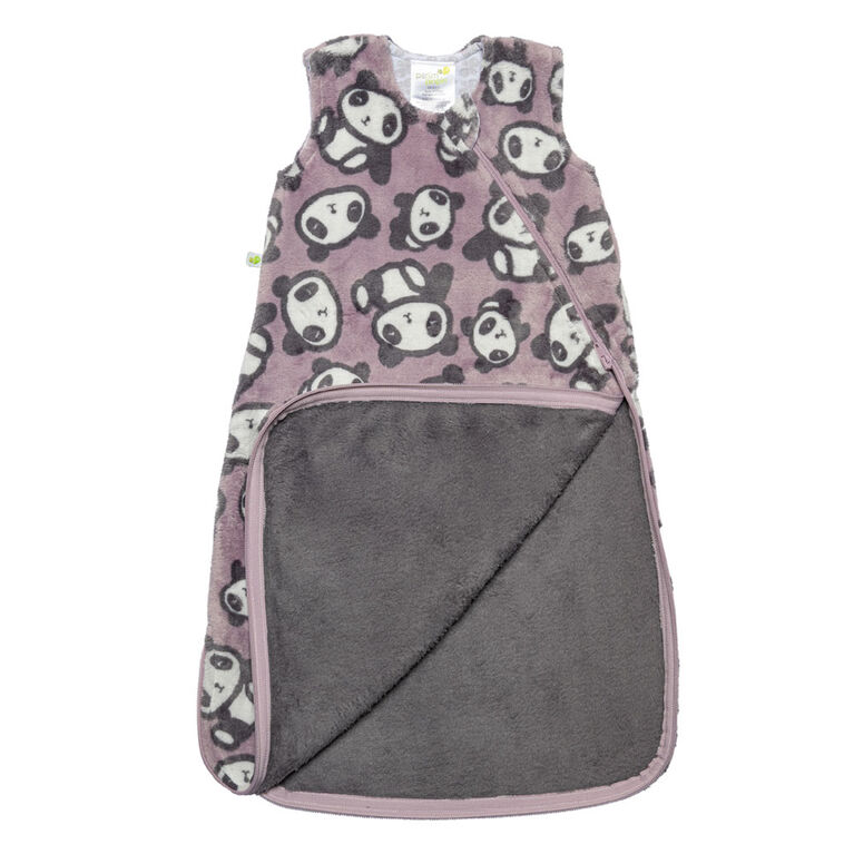 Perlimpinpin-Plush Sleep bag-PANDAS (1,5 TOG) - 0-6 months
