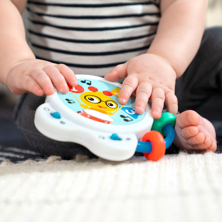 Tambourin Baby Einstein Tiny Tempo Musical Toy Drum, enfants de 3