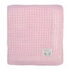 Perlimpinpin Knitted Pink Blanket