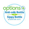 Dr. Brown's Options+ Sippy Bottle Starter Kit Wide Neck - Blue