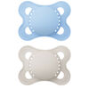 MAM Matte Pacifier 0-6Mo  2Pk