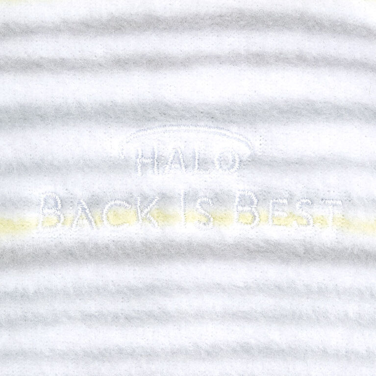 Halo Sleepsack - Micro-Fleece - Multi Stripe - Grey - Medium