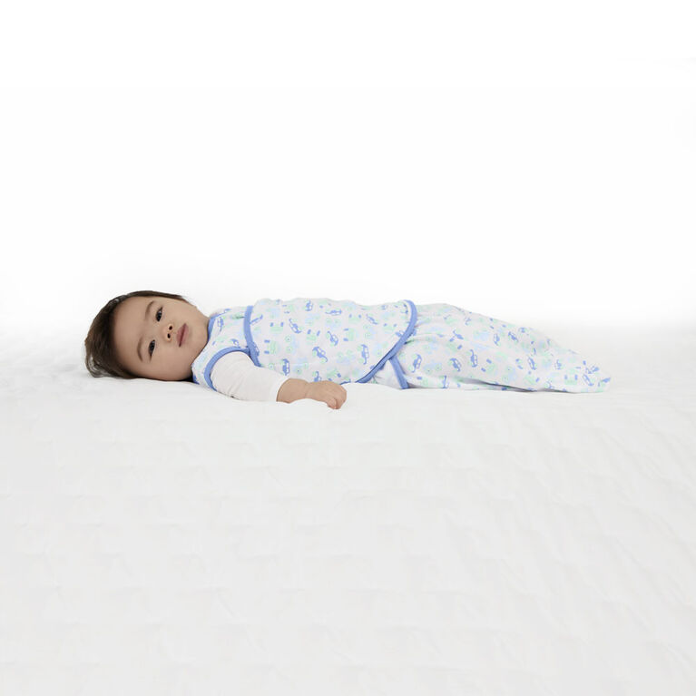SwaddleMe Arms Free 1PK Convertible Swaddle Wrap LIL OFF ROADER STAGE 2