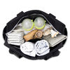 Eddie Bauer Gotham Duffle Diaper Bag - Black