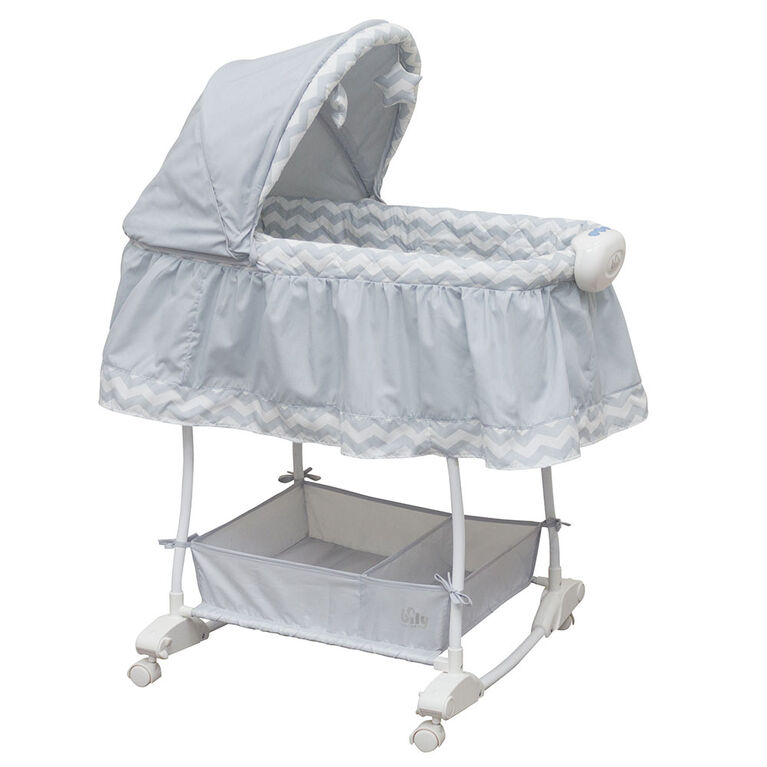 Bily Rocking Bassinet - Serene Chevron