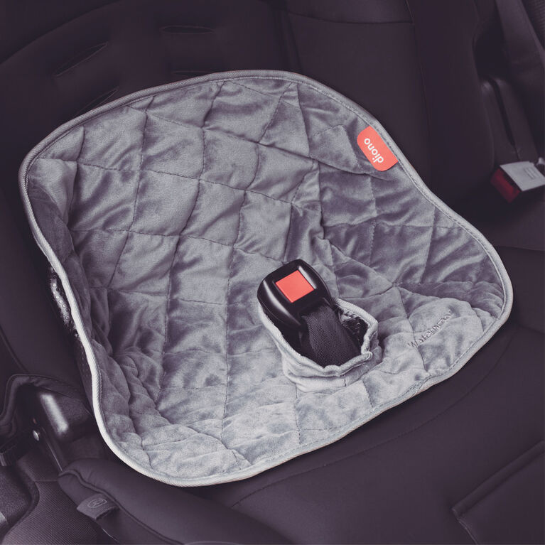 Diono Ultra Dry Seat, Child Car Seat Pad With Waterproof Liner - Potty Training Seat Pads for Infants Baby and Toddlers, Gray