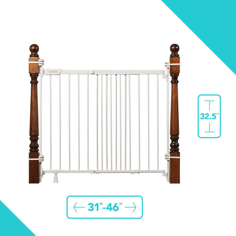 Metal Banister & Stair Gate