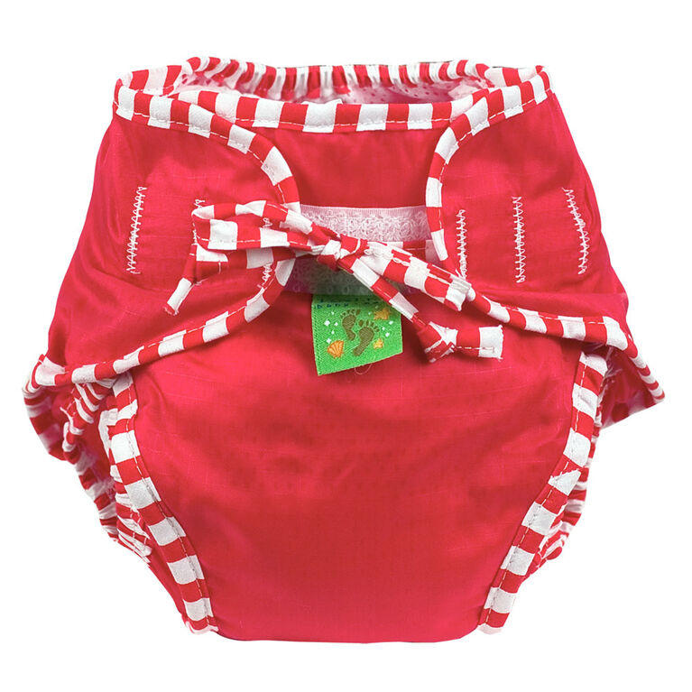 Kushies Swim Diaper, Large - Red