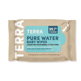 Terra Baby Wipes NZ Water - 24 Pack