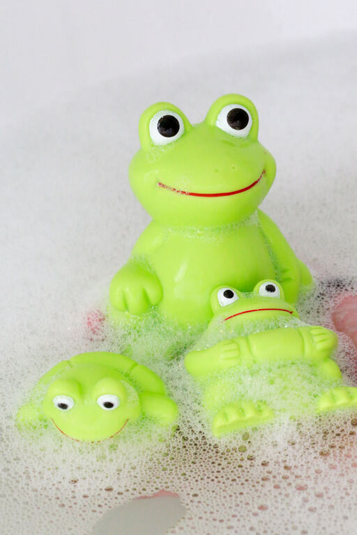 Vital Baby Play 'n' Splash Frog Family - 3pc