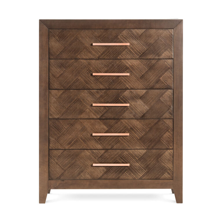 Child Craft Kieran 5 Drawer Chest, Toasted Chestnut