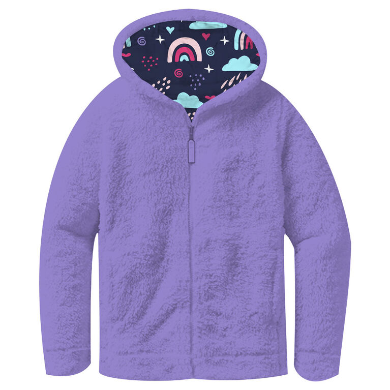 Chemistry - Veste Réversible - Arcs En Ciel - Violette - 3T