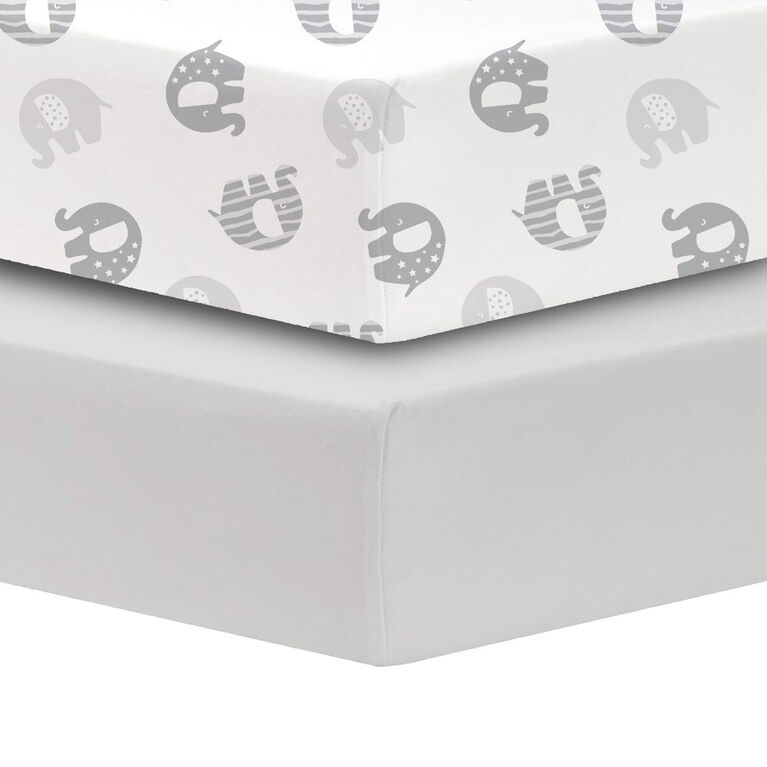 Koala Baby 100 Cotton Percale Fitted Crib Sheet
