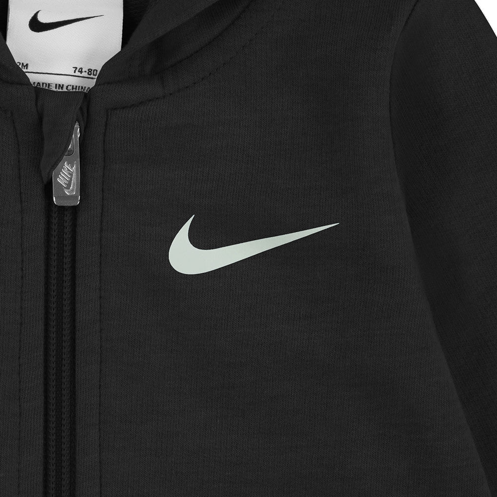 Nike Hooded Coverall Black 6 Months
