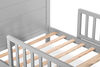 Forever Eclectic Wilmington Toddler Bed, Cool Gray