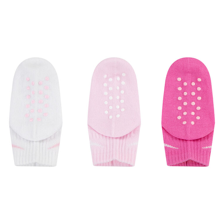 Chaussettes Nike - Rose/Blanc