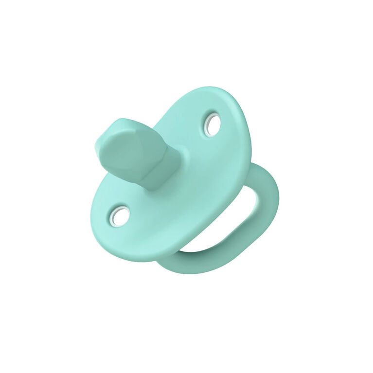 Boon JEWL Orthodontic Silicone Pacifier Stage 1 - 2 pack - Teal