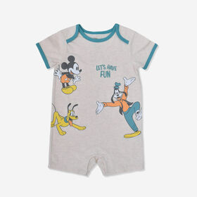Disney Mickey Mouse Romper White