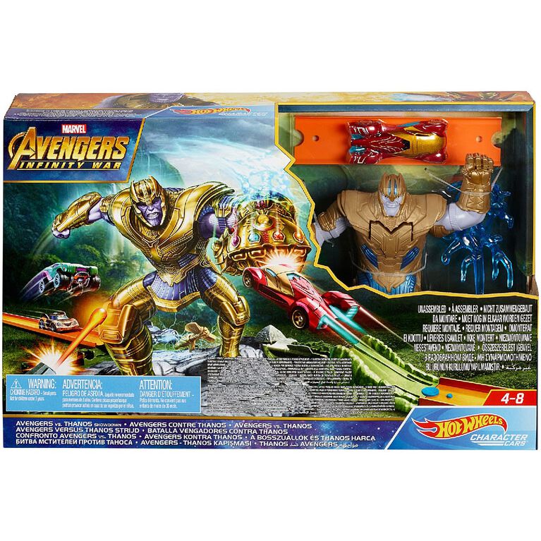 Hot Wheels - Marvel - Avengers Vs Thanos Showdown Playset