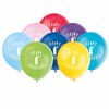 8 Balloons 12 Po - Bonhomme Sourire (Jaune) - Édition anglaise