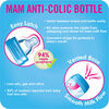 Mam Anti Colic Bottle 2 Pack 9oz - Blue