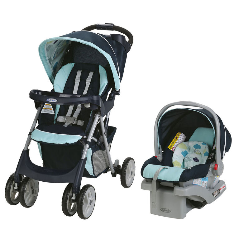 Graco Comfy Cruiser Click Connect Travel System - Stratus