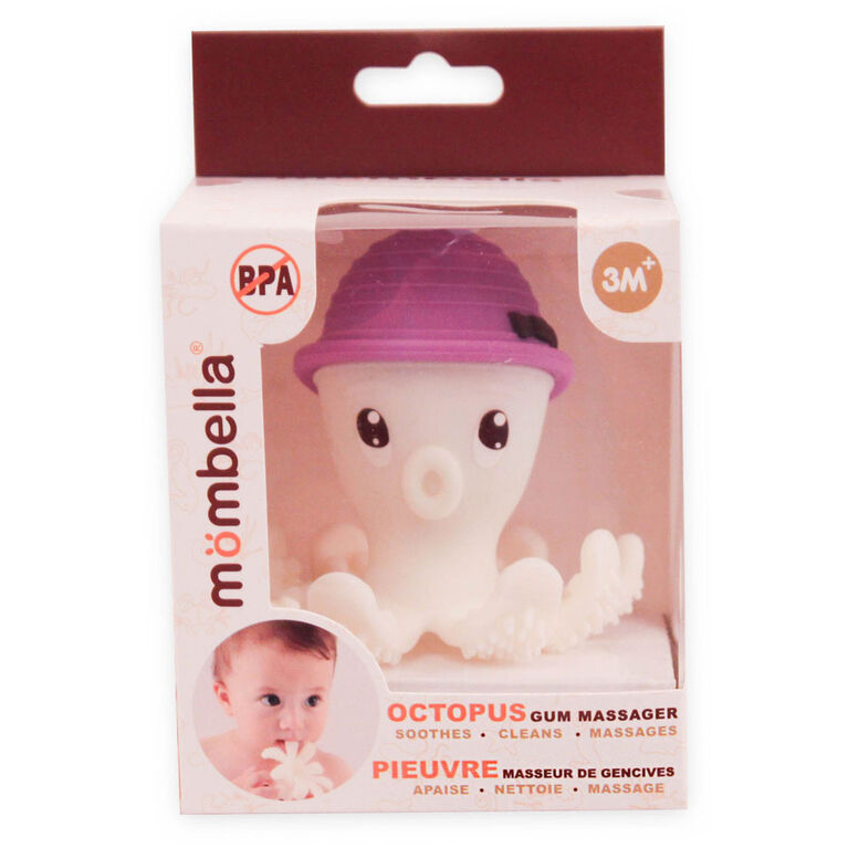 Mombella Octopus Gum Massager - Lilac