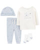 Carter's Four Piece Take Me Home Set Blue 