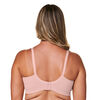 Basics by Bravado 2-in-1 Pumping and Nursing Bra, Soft Rose, Small