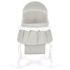 Lacy Portable 2In1 Bassinet&Cradle-Grey