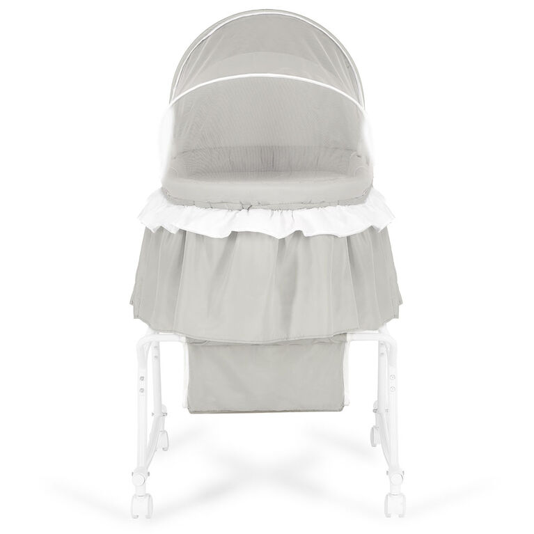 Lacy Portable 2In1 Bassinet&Cradle-Grey