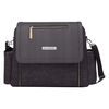 Petunia Pickle Bottom - Boxy Backpack Deluxe - Carbon Cable Stitch Leatherette
