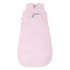 Perlimpinpin quilted cotton sleep bag - Pink flowers, 0-6 Months