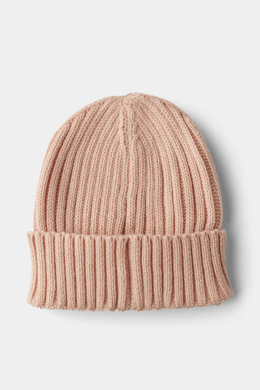 RISE Little Earthling Beanie Hat Light Pink