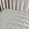 Baby's First by Nemcor 4-Piece Nursery Bedding Set, Rainbow Skies