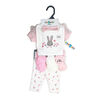 Lily & Jacks lapin rose 10 pièces ensemble Nouveau-né