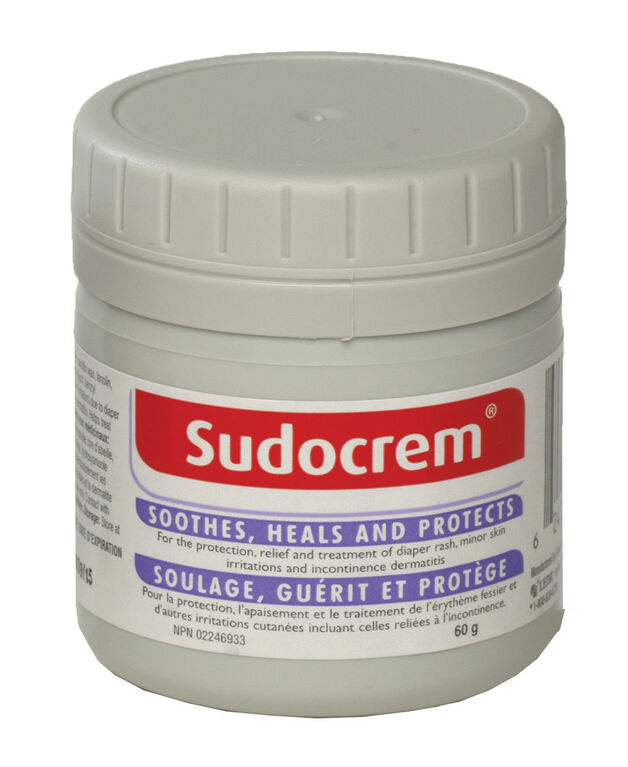 Sudocrem L'érythème fessier 60 g.