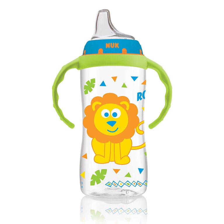 NUK Large Learner Cup 10oz - Blue/Green - Assortment May Vary
